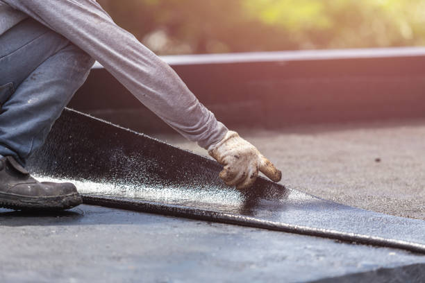 Professional Waterproofing technician working in Lebanon, IL